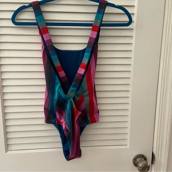 Billabong Out to Sea Striped One Piece Swimsuit - Picture 4 of 8